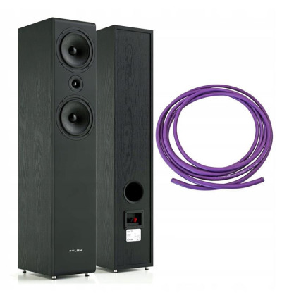 Pylon Audio Opal 23 – kolumny podłogowe (para) + kabel Melodika MDC2250 - 5 metrów GRATIS