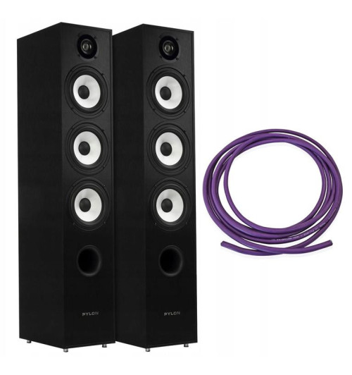 Pylon Audio Pearl 27 Limitowana wersja – Kolumny podłogowe (para) + kabel Melodika MDC2250 5m GRATIS