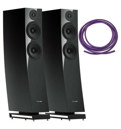 Pylon Audio Jasper 25 MKII – Kolumny podłogowe (para) + kabel Melodika MDC2250 5m GRATIS