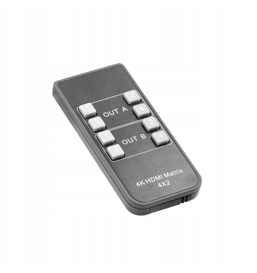 WireWay WW411024 - Splitter / Matrix 4x2 HDMI 2.0b 4K 60Hz