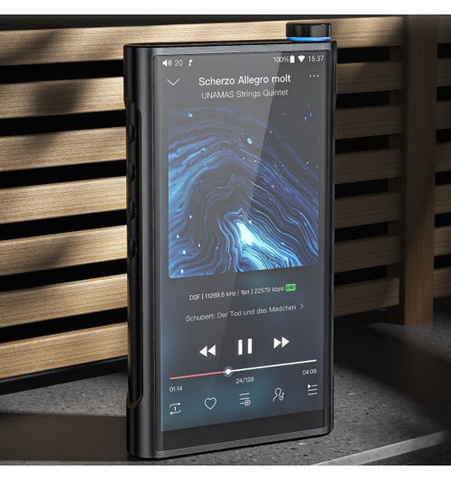FiiO M15S - Przenośny odtwarzacz Hi-Res Audio z Bluetooth i DAC