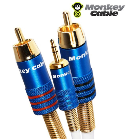 Kabel Jack 3.5 Stereo - 2RCA MonkeyCable Concept MCTJ2P1 - 1.5m