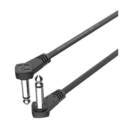 Roxtone FPJJ100L0001 - Kabel instrumentalny 10 cm wtyk Jack 6.3 mm