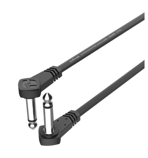 Roxtone FPJJ100L0001 - Kabel instrumentalny 10 cm wtyk Jack 6.3 mm