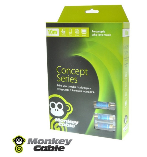 Kabel Jack 3.5 Stereo - 2RCA MonkeyCable Concept MCTJ2P