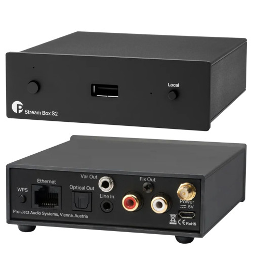 Pro-Ject Stream Box S2 - Odtwarzacz sieciowy streamer