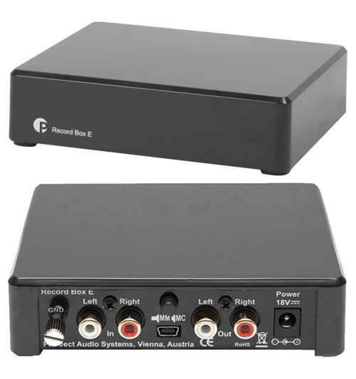Pro-Ject Record Box E - Przedwzmacniacz gramofonowy MM/MC z USB