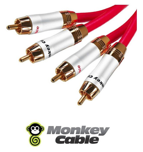 Kabel 2xRCA MonkeyCable Concept MCTANA