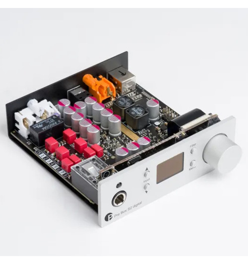 Pro-Ject Pre Box S2 Digital - Cyfrowy przedwzmacniacz stereo z MQA i DSD512