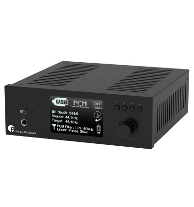 Pro-Ject Pre Box RS2 Digital - Przedwzmacniacz stereo / przetwornik DAC / wzmacniacz słuchawkowy Hi-End