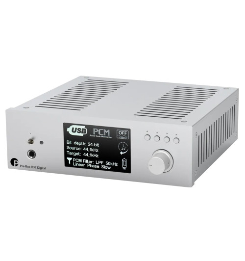 Pro-Ject Pre Box RS2 Digital - Przedwzmacniacz stereo / przetwornik DAC / wzmacniacz słuchawkowy Hi-End