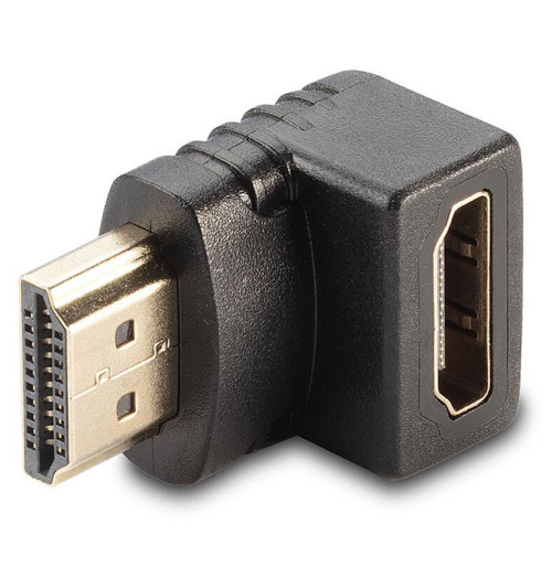 Przejściówka (adapter) kątowy HDMI - Lindy 41085