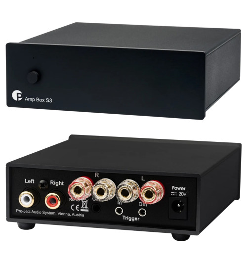Pro-Ject Amp Box S3 – Wzmacniacz / końcówka mocy stereo