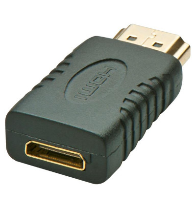 Lindy 41208 - Przejściówka gniazdo wtyk mini HDMI - HDMI
