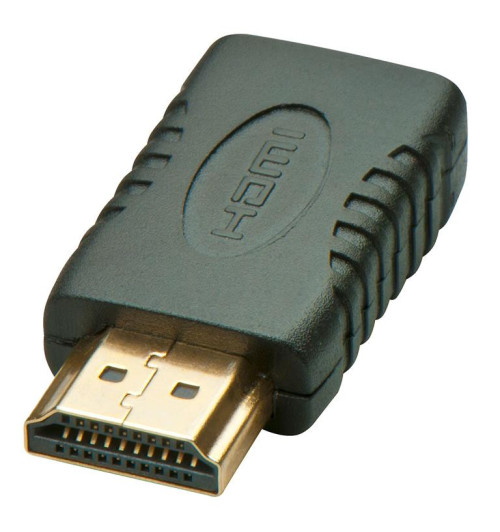Lindy 41208 - Przejściówka gniazdo wtyk mini HDMI - HDMI