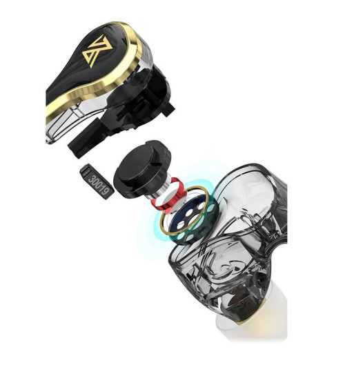 KZ SK10 Pro - hybrydowe słuchawki bezprzewodowe Bluetooth 5.2 True Wireless