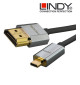 Kabel slim 2.0 HDMI - micro HDMI Lindy CROMO