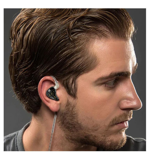 KZ DQS - Słuchawki douszne półotwarte Hi-Fi