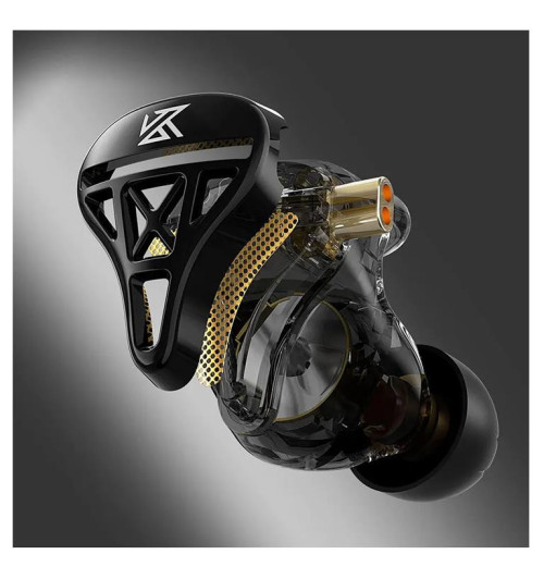 KZ DQS - Słuchawki douszne półotwarte Hi-Fi