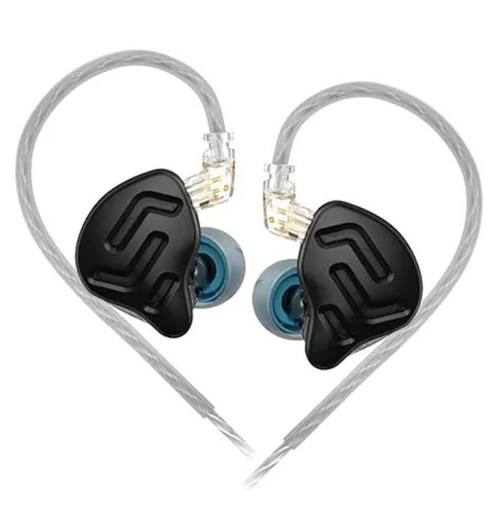 KZ ZNA - hybrydowe przewodowe słuchawki douszne