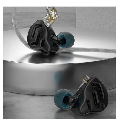 KZ ZNA - hybrydowe przewodowe słuchawki douszne