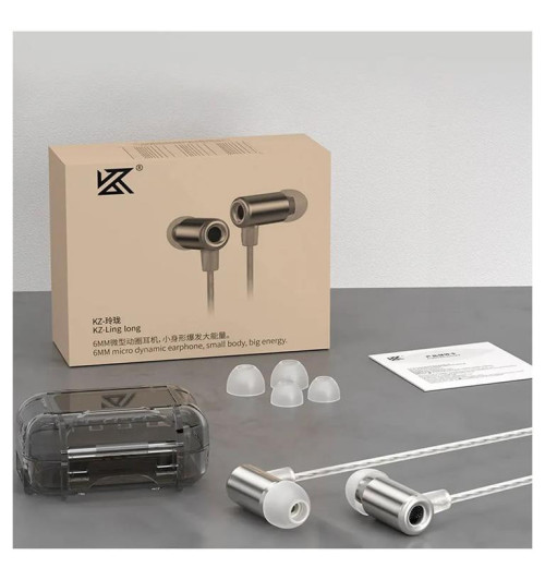 KZ Ling Long - dynamiczne przewodowe słuchawki douszne