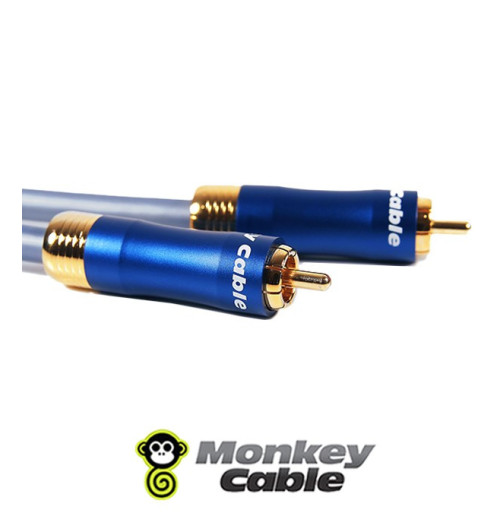 Kabel audio 1RCA do subwoofera MonkeyCable Clarity MCYSUB