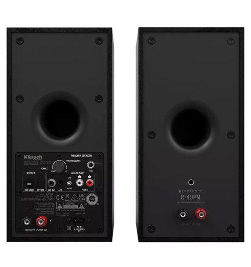 Klipsch R-40PM – Aktywne kolumny podstawkowe / monitory (para)