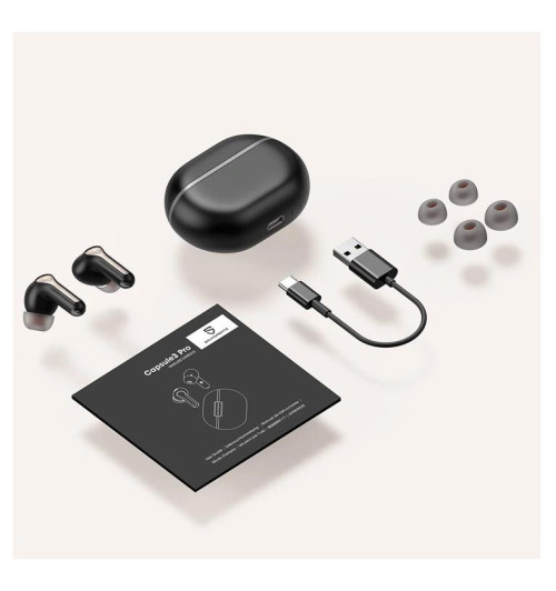 Bezprzewodowe słuchawki hybrydowe z aktywną redukcją szumów SOUNDPEATS Capsule3 | AVstore.pl