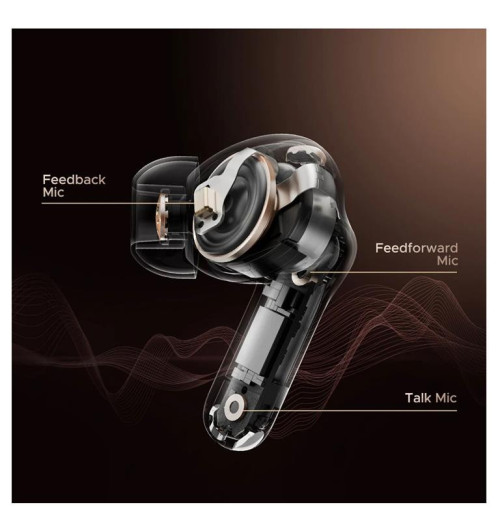 Bezprzewodowe słuchawki hybrydowe z aktywną redukcją szumów SOUNDPEATS Capsule3 | AVstore.pl