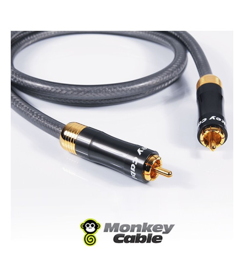 Kabel Coaxial 1RCA CINCH MonkeyCable Clarity COA - 1m