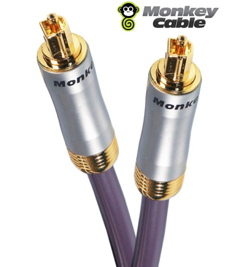 Kabel optyczny TOSLINK MonkeyCable Clarity MCYOPT1 - 1m