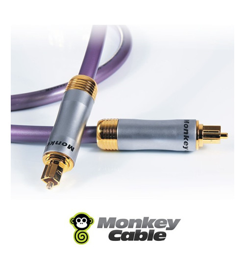 Kabel optyczny TOSLINK MonkeyCable Clarity MCYOPT1 - 1m