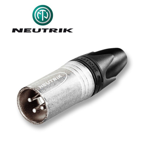 Wtyk XLR 3-pinowy męski Neutrik NC3MXX