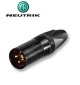 Wtyk XLR 3-pinowy męski Neutrik NC3MXX-B