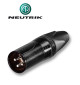 Wtyk XLR 3-pinowy męski Neutrik NC3MXX-BAG