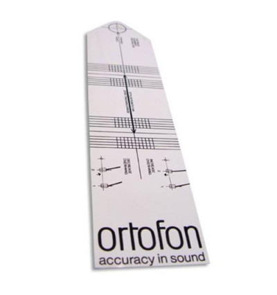 Szablon do ustawienia kartridża Ortofon Alignment tool | AVstore.pl