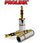 Pozłacany wtyk Stereo Jack 3.5 mm Prolink Premium TPJ-0353
