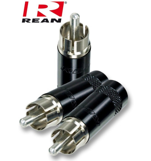 Niklowany wtyk RCA REAN / Neutrik NYS 352B