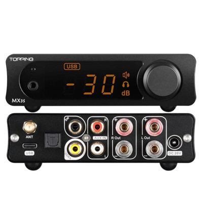 Topping MX3s - wzmacniacz słuchawkowy konwerter DAC