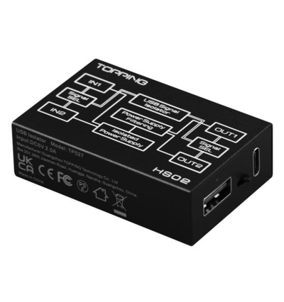 Topping HS02 - Izolator audio USB 2.0