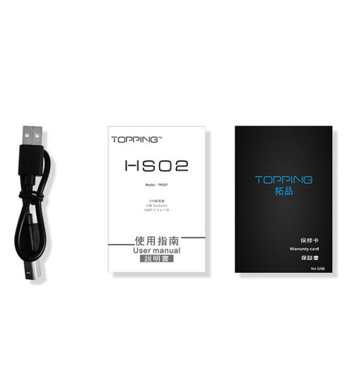 Topping HS02 - Izolator audio USB 2.0