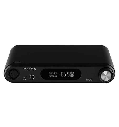 Topping Dx7 Pro+ - wzmacniacz słuchawkowy z przetwornikiem DAC