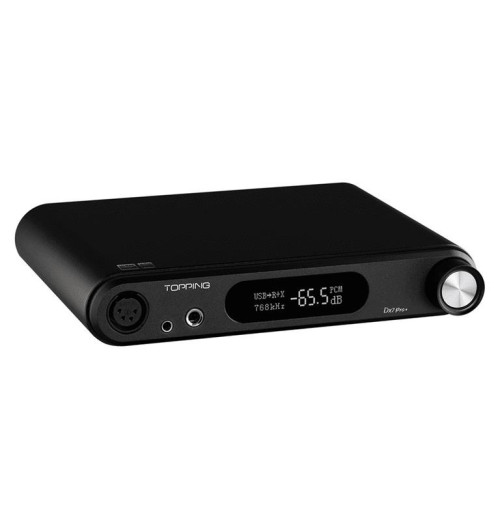 Topping Dx7 Pro+ - wzmacniacz słuchawkowy z przetwornikiem DAC