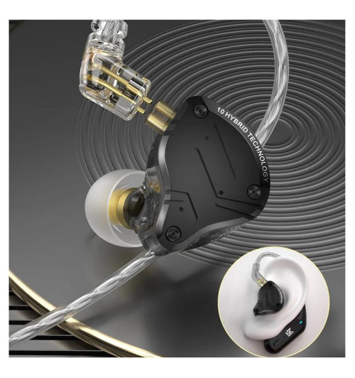 KZ ZS10 Pro X - przewodowe słuchawki dokanałowe