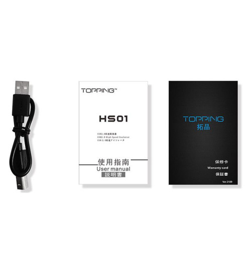Topping HS01 - Izolator audio USB 2.0