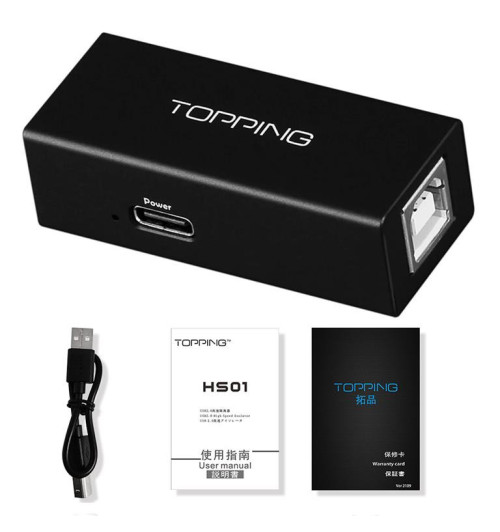 Topping HS01 - Izolator audio USB 2.0