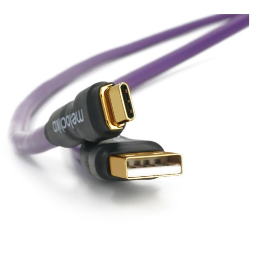Melodika MDUAC03 - Przewód USB typu A-C 0.3m
