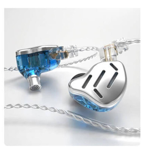 KZ ZAX - Hybrydowe słuchawki dokanałowe