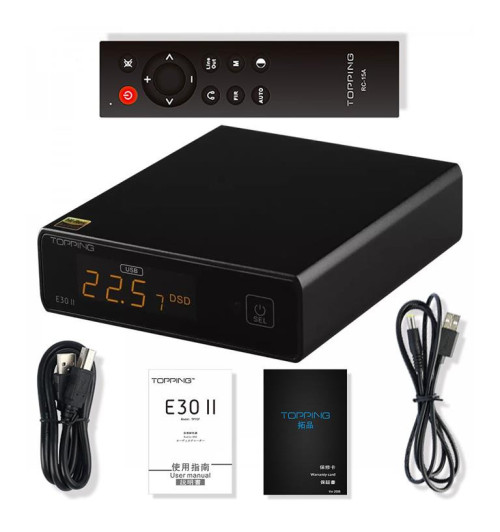 Topping E30 II - przetwornik cyfrowo-analogowy